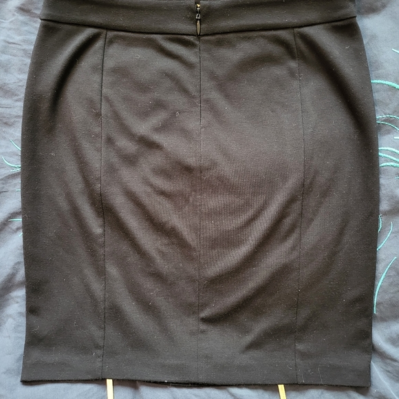 Michael Kors gold zip skirt - Picture 4 of 4